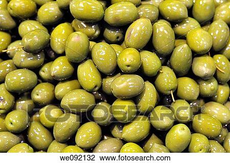 Green olives View Large Photo Image Stock Image - Green olives. Fotosearch