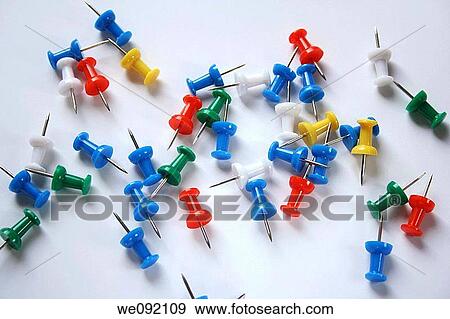 group of push pins View Large Photo Image Stock Photo - group of push pins. Fotosearch