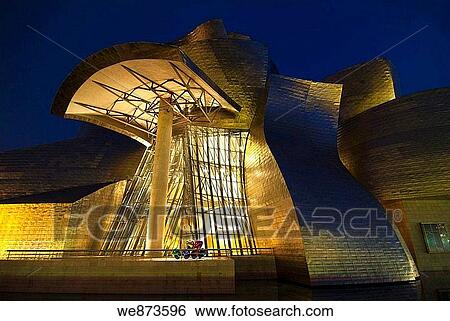 Guggenheim Museum, Bilbao. Biscay, Basque Country, Euskadi, Spain View Large Photo Image Stock Photograph - Guggenheim Museum, Bilbao. Biscay, Basque Country, Euskadi, Spain. Fotosearch