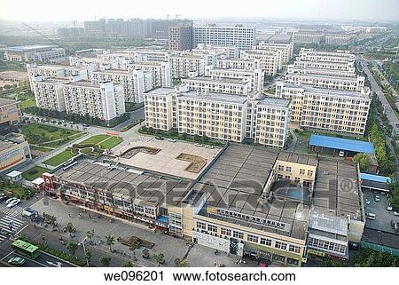 High-rise buildings, Hangzhou, China View Large Photo Image Stock Image - High-rise buildings, Hangzhou, China. Fotosearch