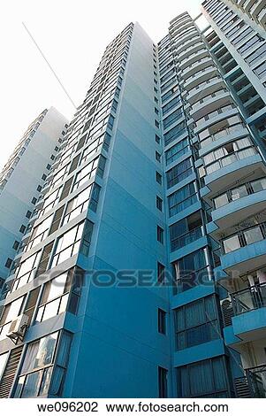 Stock Image - High-rise buildings, Hangzhou, China. Fotosearch