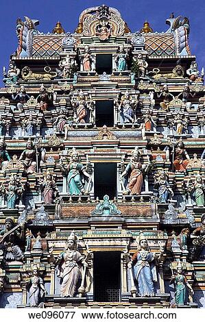 Hindu Temple, Chinatown, Kuala Lumpur, Malaysia View Large Photo Image Stock Photo - Hindu Temple, Chinatown, Kuala Lumpur, Malaysia. Fotosearch
