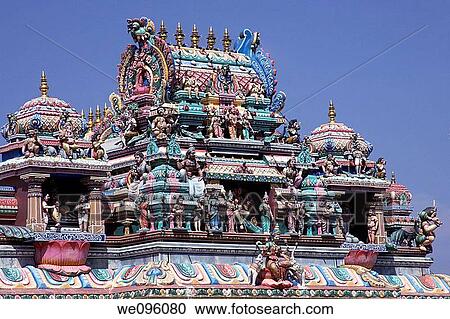 Hindu Temple, Top Of Penang Hill, Penang, Malaysia View Large Photo Image Stock Image - Hindu Temple, Top Of Penang Hill, Penang, Malaysia. Fotosearch