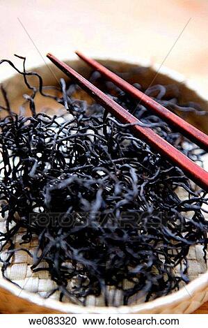 Hiziki, Dry seaweed, natural healthy sea food ingredients View Large Photo Image Stock Image - Hiziki, Dry seaweed, natural healthy sea food ingredients. Fotosearch