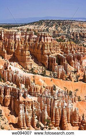 Hoodoos formations as viewed for Sunset Point in Bryce Canyon National Park the park was created on September 15, 1928 and is named after Ebenezer Bryce View Large Photo Image Stock Photo - Hoodoos formations as viewed for Sunset Point in Bryce Canyon National Park the park was created on September 15, 1928 and is named after Ebenezer Bryce. Fotosearch