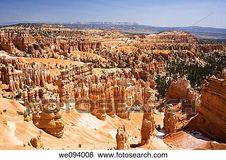 Hoodoos formations as viewed for Sunset Point in Bryce Canyon National Park the park was created on September 15, 1928 and is named after Ebenezer Bryce View Large Photo Image Stock Photo - Hoodoos formations as viewed for Sunset Point in Bryce Canyon National Park the park was created on September 15, 1928 and is named after Ebenezer Bryce. Fotosearch