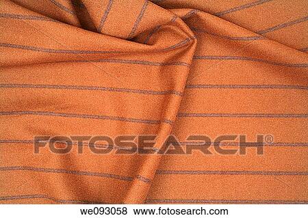 Horizontal brown blue striped fabric View Large Photo Image Stock Photo - Horizontal brown blue striped fabric. Fotosearch