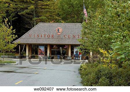 Hulls Cove Visitors Center, Acadia Nat Park, ME View Large Photo Image Stock Photo - Hulls Cove Visitors Center, Acadia Nat Park, ME. Fotosearch