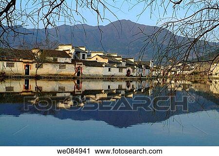 In February 2006, China Anhui, Shexian County, Hongcun Ancient Residences View Large Photo Image Stock Image - In February 2006, China Anhui, Shexian County, Hongcun Ancient Residences. Fotosearch
