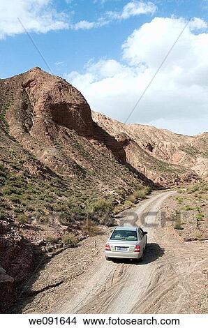 In October 2009, China's Gansu Province, Zhangye City Danxia Landform View Large Photo Image Picture - In October 2009, China's Gansu Province, Zhangye City Danxia Landform. Fotosearch