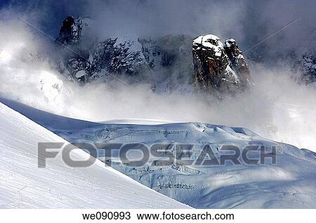 In the seracs of the Geant Glacier, Mont-Blanc massif, Chamonix, Haute-Savoie France View Large Photo Image Stock Image - In the seracs of the Geant Glacier, Mont-Blanc massif, Chamonix, Haute-Savoie France. Fotosearch