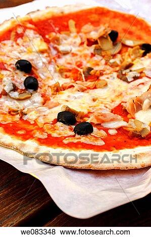 Italian pizza View Large Photo Image Stock Photo - Italian pizza. Fotosearch