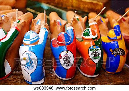 Italian souvenirs, Palio riders, Siena, Italy View Large Photo Image Stock Photograph - Italian souvenirs, Palio riders, Siena, Italy. Fotosearch