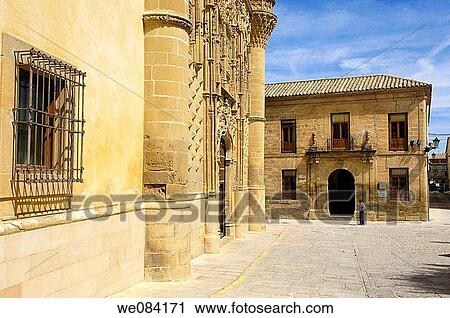 Jabalquinto Palace (16th century), Baeza. Jaen province, Andalucia, Spain View Large Photo Image Stock Image - Jabalquinto Palace (16th century), Baeza. Jaen province, Andalucia, Spain. Fotosearch
