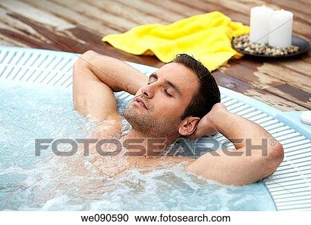 Jacuzzi, Spa-relais View Large Photo Image Stock Image - Jacuzzi, Spa-relais. Fotosearch