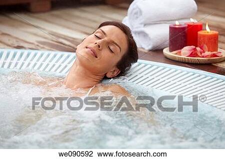 Jacuzzi, Spa-relais View Large Photo Image Stock Image - Jacuzzi, Spa-relais. Fotosearch