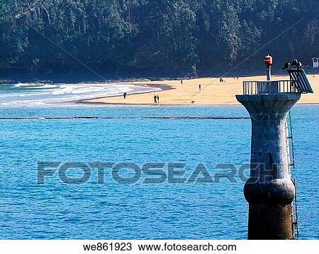 Karraspio beach, Lekeitio, Biscay, Basque Country, Spain View Large Photo Image Stock Image - Karraspio beach, Lekeitio, Biscay, Basque Country, Spain. Fotosearch
