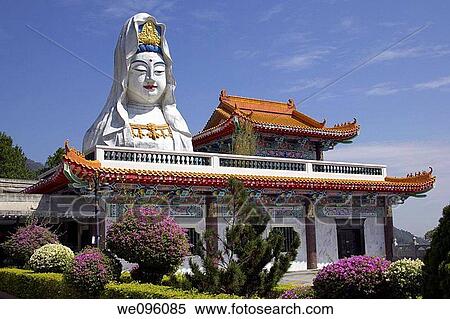 Stock Photography - Kek Lok Si Buddhist Temple, Temple of Supreme Bliss Penang, Malaysia. Fotosearch