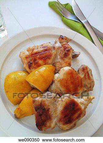 Lemon Chicken View Large Photo Image Stock Image - Lemon Chicken. Fotosearch