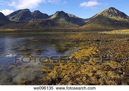 Loch Slappin and the Red Cuillen, Isle of Skye, Western Scotland View Large Photo Image Stock Photography - Loch Slappin and the Red Cuillen, Isle of Skye, Western Scotland. Fotosearch