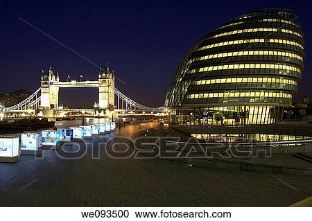 Stock Image - London Assembly Building City Hall, London, England. Fotosearch