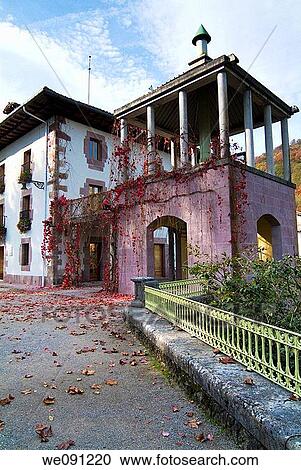 Lordship of Bertiz in Oieregi. Navarra. Spain. View Large Photo Image Stock Image - Lordship of Bertiz in Oieregi. Navarra. Spain.. Fotosearch