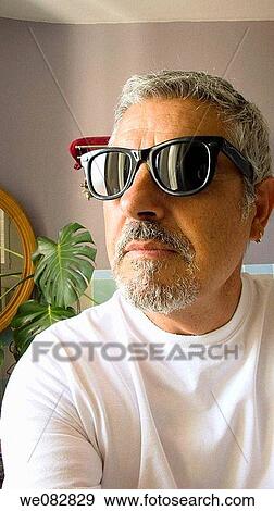 Man with sunglasses View Large Photo Image Stock Photo - Man with sunglasses. Fotosearch