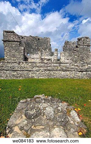 Mayan ruins of Tulum. Quintana Roo, Yucatan Peninsula, Mexico View Large Photo Image Stock Image - Mayan ruins of Tulum. Quintana Roo, Yucatan Peninsula, Mexico. Fotosearch