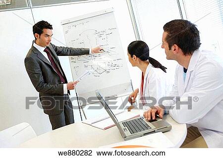 Stock Image - Meeting room. Fotosearch
