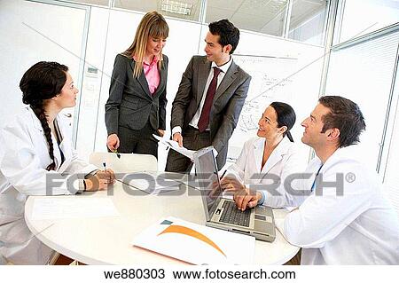 Meeting room View Large Photo Image Stock Image - Meeting room. Fotosearch