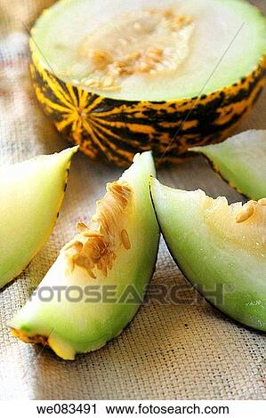 Melon fruit View Large Photo Image Stock Image - Melon fruit. Fotosearch