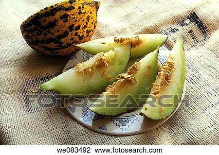 Melon fruit View Large Photo Image Stock Image - Melon fruit. Fotosearch