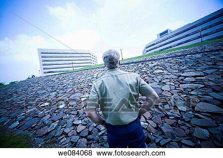 Stock Photo - Middle-age man posing. Fotosearch