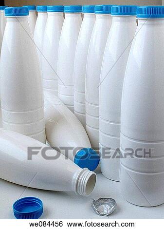 Milk bottles View Large Photo Image Stock Photograph - Milk bottles. Fotosearch