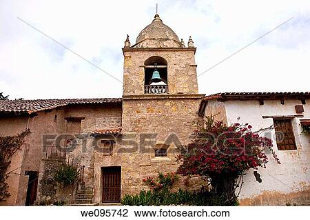 Mission San Carlos Borromeo de Carmelo, also known as the Carmel Mission, is a historic Roman Catholic mission church in Carmel-by-the-Sea, California It was the headquarters of the padre presidente, Father Fermin Francisco de Lasuen View Large Photo Image Stock Image - Mission San Carlos Borromeo de Carmelo, also known as the Carmel Mission, is a historic Roman Catholic mission church in Carmel-by-the-Sea, California It was the headquarters of the padre presidente, Father Fermin Francisco de Lasuen. Fotosearch
