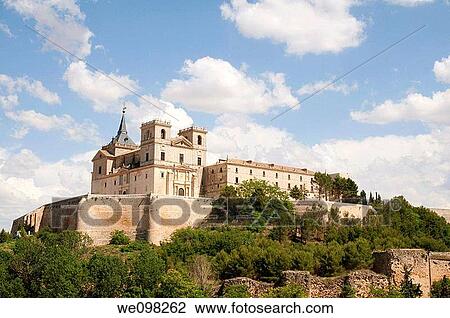 Monastery. Ucl? s, Cuenca province, Castilla La Mancha, Spain. View Large Photo Image Stock Image - Monastery. Ucl? s, Cuenca province, Castilla La Mancha, Spain.. Fotosearch