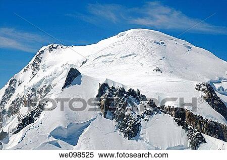 Mont Blanc, peak of Mont Maudit in the foreground, France View Large Photo Image Stock Photography - Mont Blanc, peak of Mont Maudit in the foreground, France. Fotosearch