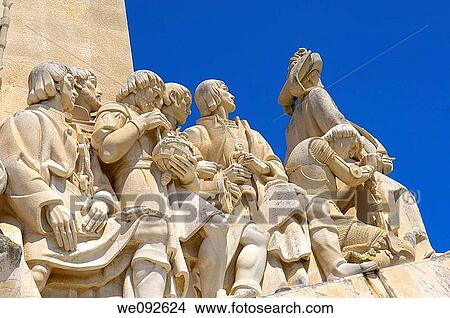 Monument to the Discoveries, Padrao dos Descobrimentos, Belem, Lisbon, Portugal View Large Photo Image Picture - Monument to the Discoveries, Padrao dos Descobrimentos, Belem, Lisbon, Portugal. Fotosearch