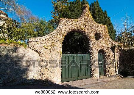 Moro door or door of the Birds, Comillas, Cantabria. Spain. View Large Photo Image Stock Image - Moro door or door of the Birds, Comillas, Cantabria. Spain.. Fotosearch