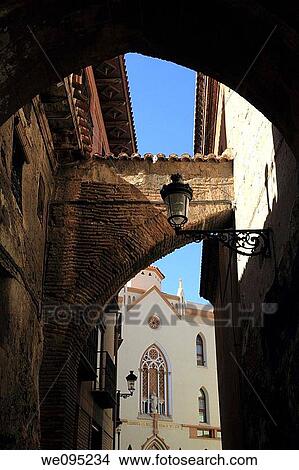 Picture - Mudejar cathedral of Teruel town Aragon Spain. Fotosearch