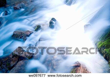 natural waterfall in mountains View Large Photo Image Stock Photo - natural waterfall in mountains. Fotosearch