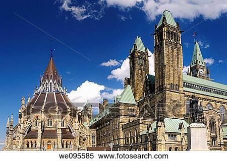 North corner of the Center Block of Parliament Hill in Ottawa with refurbished library View Large Photo Image Stock Photography - North corner of the Center Block of Parliament Hill in Ottawa with refurbished library. Fotosearch