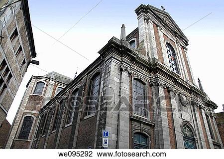 Stock Image - Notre Dame church, Namur Town, Wallonia, Belgium, Europe. Fotosearch
