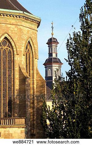 Stock Image - Notre Dame de Luxembourg, cathedral in Luxembourg October 2006. Fotosearch