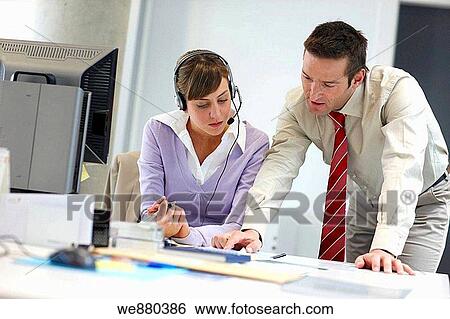 Stock Photograph - Office. Fotosearch