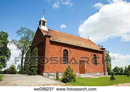 Old church in Budziejewo, a village in the administrative district of Gmina Miescisko, within Wagrowiec County, Greater Poland Voivodeship, in west-central Poland View Large Photo Image Stock Photo - Old church in Budziejewo, a village in the administrative district of Gmina Miescisko, within Wagrowiec County, Greater Poland Voivodeship, in west-central Poland. Fotosearch