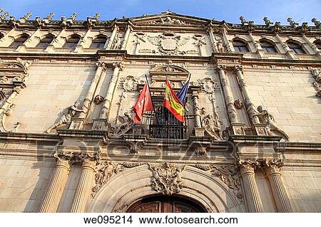 Old Colegio Mayor de San Ildefonso now rector's office of the University of Alcalß de Henares, Alcalß de Henares Madrid, Spain View Large Photo Image Picture - Old Colegio Mayor de San Ildefonso now rector's office of the University of Alcalß de Henares, Alcalß de Henares Madrid, Spain. Fotosearch