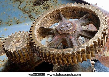 Old rusted driving gear, tooth-wheel, cogwheel, pinion View Large Photo Image Stock Photo - Old rusted driving gear, tooth-wheel, cogwheel, pinion. Fotosearch