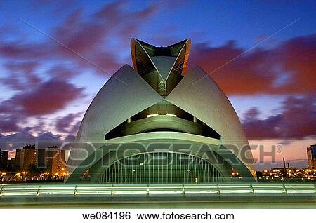 Palace of Arts Reina Sofia by S. Calatrava, City of Arts and Sciences, Valencia. Comunidad Valenciana, Spain View Large Photo Image Stock Photograph - Palace of Arts Reina Sofia by S. Calatrava, City of Arts and Sciences, Valencia. Comunidad Valenciana, Spain. Fotosearch