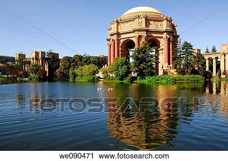 Stock Image - Palace of Fine Arts and Exploratorium. Fotosearch